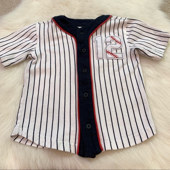 baseball shirt button up